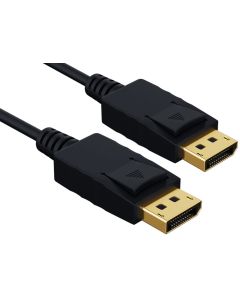 15ft Gold Plated Premium DisplayPort 1.2 to 4K HDMI Male to Male Cable