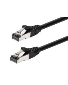 "Cat8 Ethernet Cable 15FT, 40Gbps High-Speed LAN Cable, S/FTP Double Shielded, 28AWG Pure Copper, 2GHz Bandwidth, Snagless RJ45 Network Patch Cord, Black  "