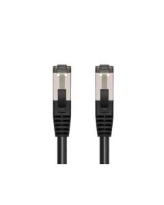 Cat8 Ethernet Cable 25FT, 40Gbps High-Speed LAN Cable, S/FTP Double Shielded, 28AWG Pure Copper, 2GHz Bandwidth, Snagless RJ45 Network Patch Cord, Black