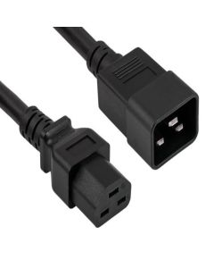 10ft 12 AWG 20A 250V Heavy Duty Power Cord (IEC320 C20 to IEC320 C21)