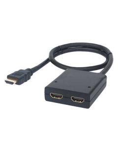 HDMI Amplifier Splitter 1 x 2 Support Full 3D and 4K x 2K (340Hz) Pigtail Type with Power Adapter