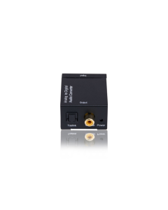 Analog to Digital Converter - Optical to RCA Adapter