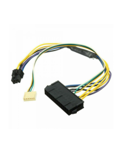 11.8in 24P to 6P Power Supply Adapter Cable Compatible with HP Elite 8100 8200 8300 800G1