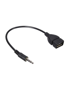 3.5mm AUX to USB OTG Adapter Cord