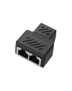 RJ45 Splitter, 1 to 2 Way Adapter for Network Cables