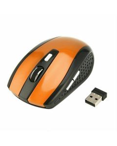 Sanoxy 2.4GHz Wireless Optical Mouse Mice & USB Receiver For PC Laptop Computer DPI Orange
