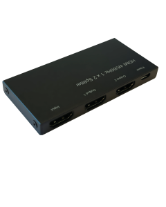 HDMI Splitter 1 in 2 out - 1x2 HDMI Splitter 4K@60Hz Duplicate/Mirror Screens