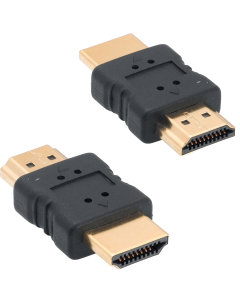 Sanoxy Adapter Compatible for HDMI Male to Male Gender Changer