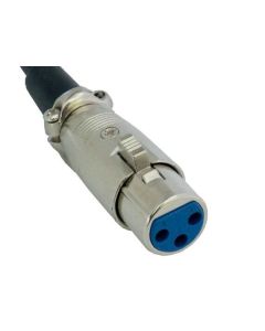 6ft XLR Male to XLR Female Extension Microphone Cable – Heavy-Duty, Balanced Audio, 3-Pin Professional Connector
